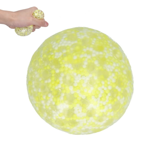 Balle Anti-Stress, Balle à Presser Balle de Soulagement de l'Anxiété Balle de Décompression pour Adultes pour le Plaisir pour Enfants pour Soulager le Stress Violet,Bleu,Jaune,Rose
