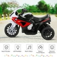 thumbnail image 5 of Costway Kids Ride On Motorcycle BMW Licensed 6V Electric 3 Wheels Bicycle Music & Light Red, 5 of 8