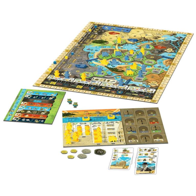 Capstone Games: Boonlake - Exploration Strategy Board Game, 1-4