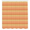 thumbnail image 3 of Ambesonne Geometric Shower Curtain, Gradient Blended Chevron, 69"Wx70"L, Multicolor, 3 of 3