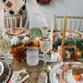 thumbnail image 5 of Kate Aspen Orange Pumpkin Place Card Holders – Set of 6 Mini Pumpkin Table Decorations for Fall Weddings, Thanksgiving Place Cards, Autumn Table Decor, or Harvest Party Favors, 5 of 6