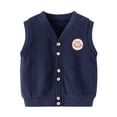 thumbnail image 2 of KYAIGUO Kids Toddler Boys Cartoon Cotton Vest Coat Baby Spring Fall Sleeveless Vest Outwears Jacket 2-10T, 2 of 11