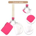 thumbnail image 1 of Cartera Doble Mini Pulsera para Mujer Alrededor Del Bolsillo Monedas Cuero PU, 1 of 9