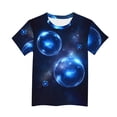 thumbnail image 4 of FSYBOA Boys T Shirts, Casual Graphic Breathable Short Sleeve Summer Tops Multicolor Size 10-12, 4 of 4