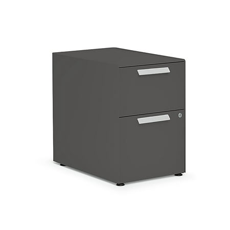 ASAP Allsteel Radii Box File Pedestal Flint APGMBP249TFN001