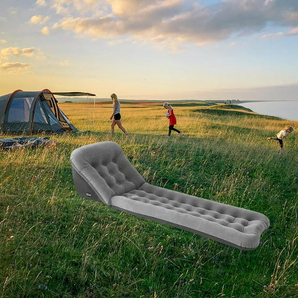 Inflatable air cheap mattress beach