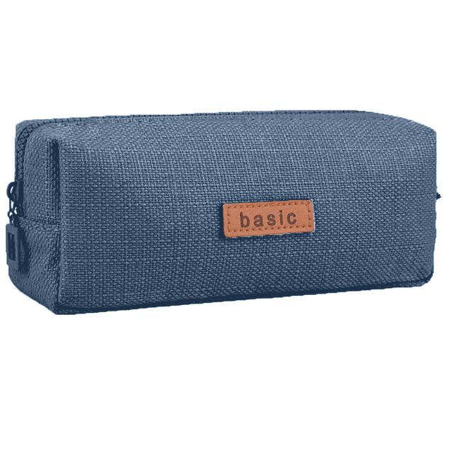 Estuche para lápices de gran capacidad, estuche para lápices de lona con cremallera, organizador de papelería Namotu CPB-US-XD101-3
