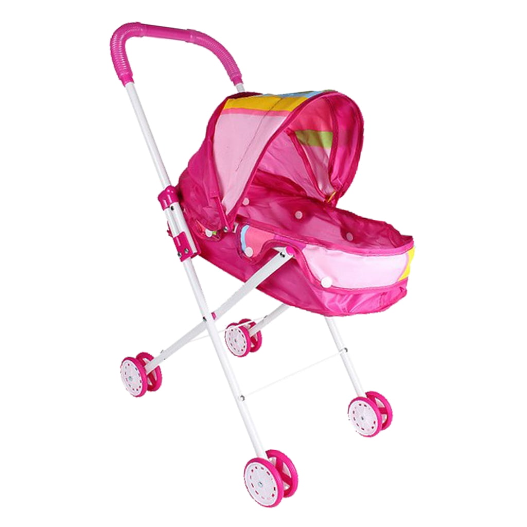 Perfect Stroller for Twin Dolls or Siblings Unicorn Malibu Duo Stroller with Front Swivel Wheels