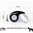 thumbnail image 2 of Retractable Leashes for Dogs, Cat Leash, Telescopic Traction Rope, Retractable Leash for Small Cat Dog 5M, Maximum 15kg (Black), 2 of 5