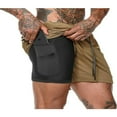 thumbnail image 1 of AMERTEER Men Athletic Outdoor Workout Running Shorts Sport Pants, 1 of 3
