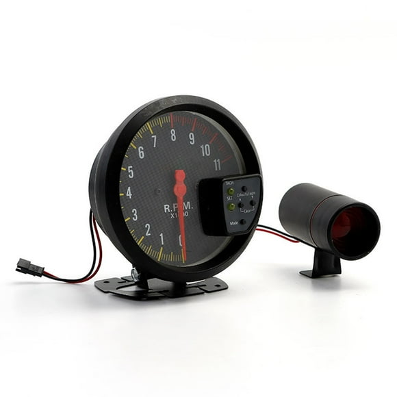 Guardoinrt Car Tachometer Motorcycle Rotation Speed Meter Automobile Modification Black