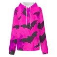 thumbnail image 5 of ZHYou Hoodie Halloween Sweatshirts For Women Halloween Scary Printed Drawstring Loose Fit Long Sleeve Hoodie Sweatshirts, 5 of 6