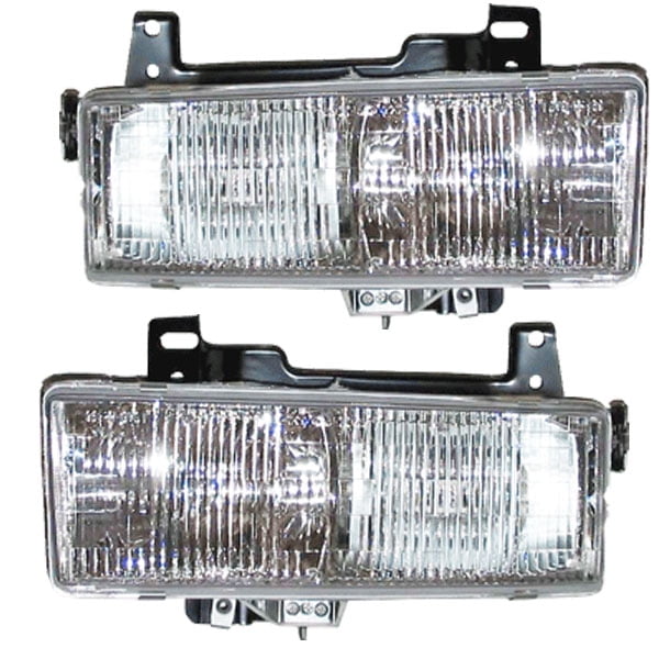 For 9602 Chevy Express Headlight Headlamp Head Light Lamp Left Right