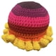 thumbnail image 3 of Gorro con volantes tejido a mano con bordes con volantes, gorro de adulto con bordes con volantes, gorro de lana con bordes con volantes, gorro de moda de Halloween, 3 of 6