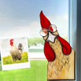 thumbnail image 3 of Rooster Acrylic Window Hanging,Unique Rooster Stained Acrylic for Window, Perfect Rooster Decor B, 3 of 6
