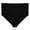 Black, variant on Gkeoshab Period Underwear for Women Women's Cotton Underwear High Waist Women's High Waisted Pure Cotton Ribbed Underwear Fashionable Panties Stretch Cool Underwear for Women