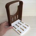 thumbnail image 4 of Bread Slicer Toast Cutting Guide Cutter Mold Sandwich Maker Bagel Loaf Slicing Machine Adjustable with 4 Slice Thicknesses, 4 of 6