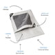 thumbnail image 2 of Lona Impermeable Polietileno Fondo Plata 3x3 M Blanco Foy, 2 of 2