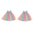 thumbnail image 1 of 2x Trajes De Vestido Sin Mangas De American Doll De 18 '' Girl Doll Fashion Sunnimix Falda de muñecas americanas, 1 of 8