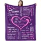 thumbnail image 1 of LHSHID 40th Birthday Gifts for Women Blanket 40th Birthday Gifts Ideas Birthday Gifts Throw Blanket Women 40th Birthday Gifts for Sister Wife Mom 40 Year Old Birthday Gift Ideas 60x80in, 1 of 6