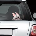 thumbnail image 3 of CAR-bulldog dog - negro - G10 - Para coches, bicicletas, vehículos, motocicletas, ciclomotores, tuning, lunetas traseras Pegatina Bulldog para coche, pegatina para parachoques 2 piezas, 3 of 5