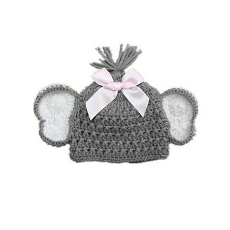  2pcs Newborn Stretchy Knit Photo Baby Hat+Shorts Costume Photography