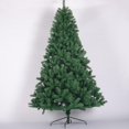 thumbnail image 3 of Christmas Tree 8ft Artificial Christmas Tree Full Natural Spruce PVC Fir Tree Foldable Metal Stand Unlit Green,Artificial Christmas Tree, 3 of 5