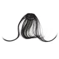 thumbnail image 1 of BRIGHTFUFU Fashion One Piece Clip en Hair Bangs / Fringe / Extensiones de cabello Fake Hair Pieces (Negro), 1 of 7