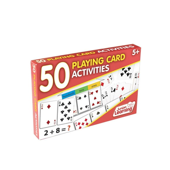 Junior Learning JL341 50 Actividades de naipes Multi