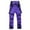 Dark Purple, variant on Women's Skiing Bibs Snow Pants, Winter Waterproof Insulated Snowboard Pants with Suspenders