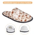 thumbnail image 3 of Fotbe Cowboy Western Pantuflas Peludas para Mujer con Estampado, Zapatillas de Peluche, Zapatos de Invierno para Casa, Uso Interior y Exterior-Medium, 3 of 8