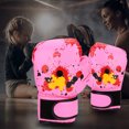 thumbnail image 4 of Kids Grappling Gloves, Multifunction Easy To Wear Breathable To Use Boxing Gloves Kids  For Home For Commercial, 4 of 8