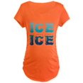 thumbnail image 1 of CafePress - Ice Ice Maternity Design - Maternity Dark T-Shirt, 1 of 1
