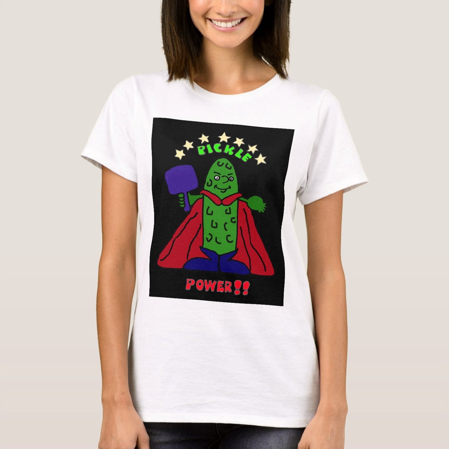 SFNEEWHO Tie Dye T-Shirts Xx Pickle 
