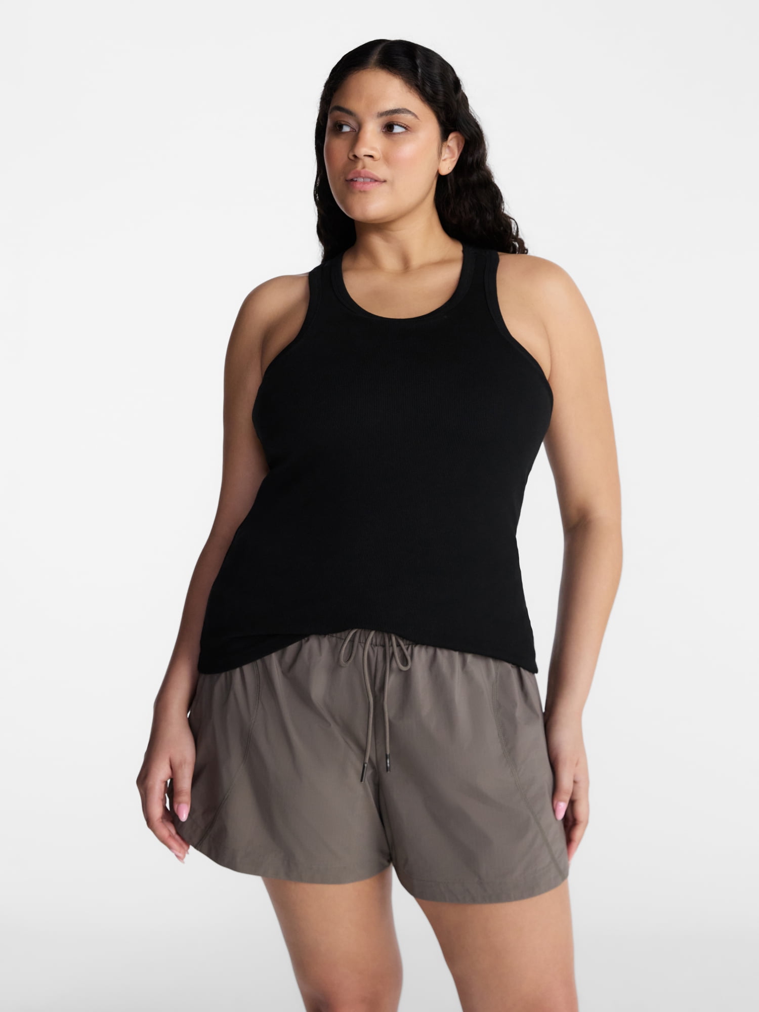 Avia Women's Ribbed Tank Top, Sizes XS-XXXL