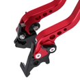thumbnail image 3 of OUTAD 1 Paire Poignée Frein Embrayage Moto Modification Pièces Cnc Conversion 6 Fichier Réglable Klaxon Moto Accessoire, 3 of 6
