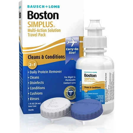 Bausch & Lomb Boston Simplus Multi-Action Solution Travel Kit 1 Each (Pack of 4)