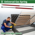 thumbnail image 2 of Unique Bargains Supports à Gaz 500mm Ressorts à Gaz Rouge Acier au Carbone 2 Pcs Boîte à Outils RV Couvercle de Boîte de Rangement Couvercle de Porte d'Armoire, 2 of 7