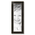 thumbnail image 2 of ArtToFrames 7" x 23" Honors Black with Gold Picture Frame, 7x23 inch Black Wood Poster Frame (WOM-5158),  Pack, 2 of 7
