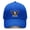 Blue, variant on United States 250th Anniversary Hat with Patriotic Printed Design and Lightweight Construction for Outdoor Use
