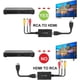thumbnail image 1 of Convertidor RCA a HDMI, adaptador compuesto a HDMI de 1080p LingWen 8390611487195, 1 of 1