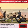 thumbnail image 2 of Radio SI4732 con Pantalla de 1,9 Pulgadas, 10 KHz-180 MHz, FM/AM/LSB/USB, Receptor de Corta, Antena y Soporte., 2 of 7