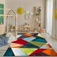 thumbnail image 5 of Paco Home Colorful Area Rug With Modern Geometric Shapes - 5'3" x 7'7" (5'x7'), 5 of 5