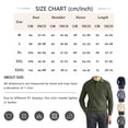 thumbnail image 3 of Men's Button Henley Knit Sweater Long Sleeve Casual Textured Pullover Top, 3 of 5