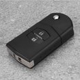 thumbnail image 1 of Ccdes Coque de Porte-Clés, Couverture de Porte-Clés, Étui de Porte-Clés à 2 Boutons Rabattable Compatible avec MAZDA 2 3 5 6 RX8 MX5 2B, 1 of 8