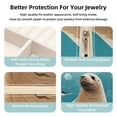 thumbnail image 3 of Sea Lion Travel Portable Square Jewelry Display Necklace Organizer Storage Box, 3 of 6