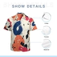 thumbnail image 7 of High Quality Hawaiian Shirts for Men Short Sleeve Aloha Beach Shirt Floral Summer Casual Button Down Shirts Blouses 2YK3O9, 7 of 7