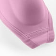 thumbnail image 4 of ZQUUVOU Men's T-Back Briefs Solid Color Block Elastic Waist Casual Underwear (Pink,2XL), 4 of 5