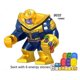 thumbnail image 3 of Figuras de acción de superhéroes, juguetes de bloques de construcción de superhéroes de gran tamaño, cocodrilo móvil, Thanos, tiburón, Hulk, Rocky War, Mech, 3 of 4