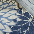 thumbnail image 4 of Nourison Aloha Indoor/Outdoor Floral  Blue/Multicolor Area Rug, 4 of 9